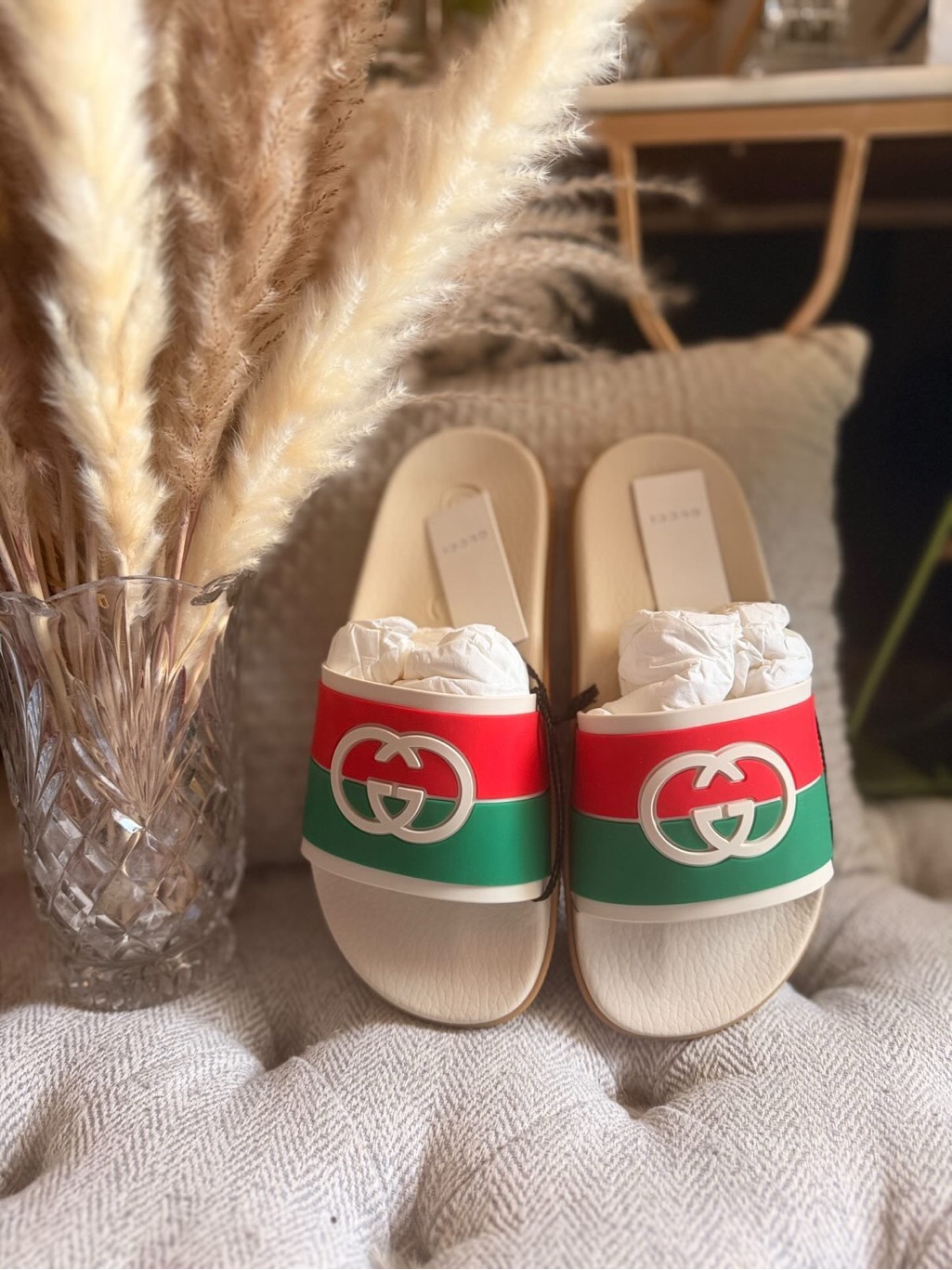 Gucci Slides Nwt Authentic